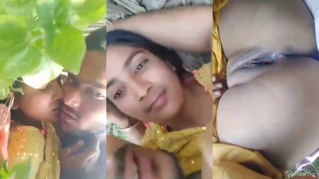 Village Girl Sex in Jungle Khet Viral Video