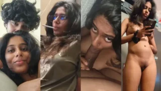 Indian Slim Babe Blowjob Hard Fucking In Doggy